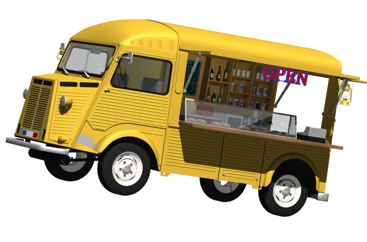 あっかん米のキッチンカー